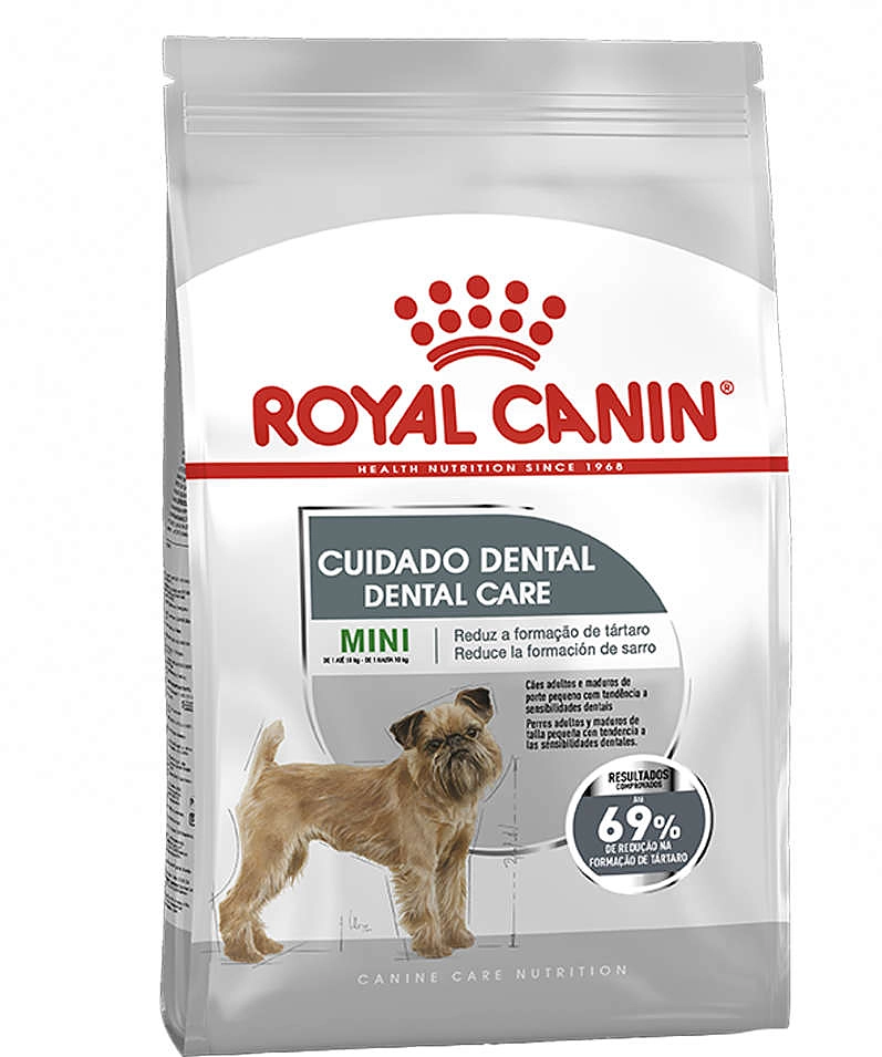 Ração Royal Canin Cuidado Dental para Cães Adultos de Raças Mini