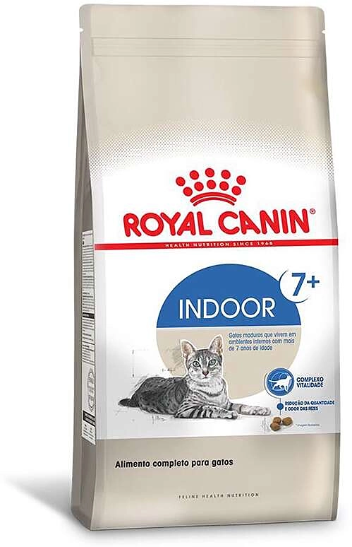 Ração Royal Canin Feline Health Nutrition Indoor 7 + para Gatos Adultos