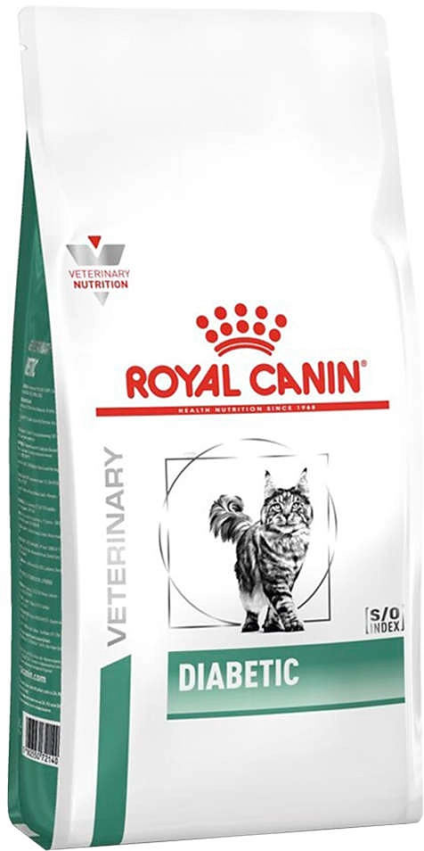 Ração Royal Canin Feline Veterinary Diet Diabetic para Gatos Adultos com Diabetes