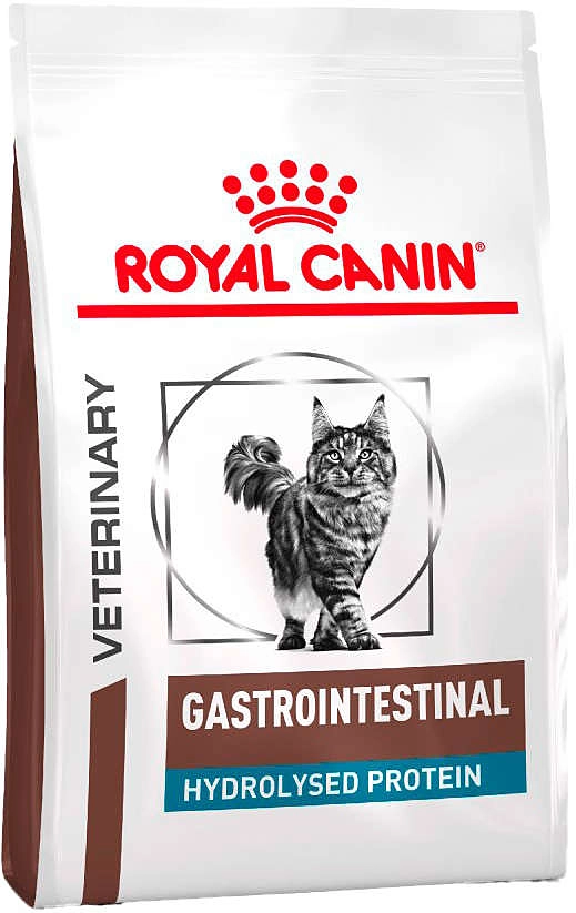 Ração Royal Canin Feline Veterinary Diet Gastro Intestinal Hydrolysed Protein para Gatos