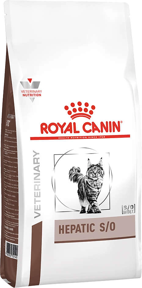 Ração Royal Canin Feline Veterinary Diet Hepatic S/O para Gatos com Problemas Hepáticos