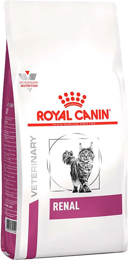 Ração Royal Canin Feline Veterinary Diet Renal para Gatos com Doenças Renais
