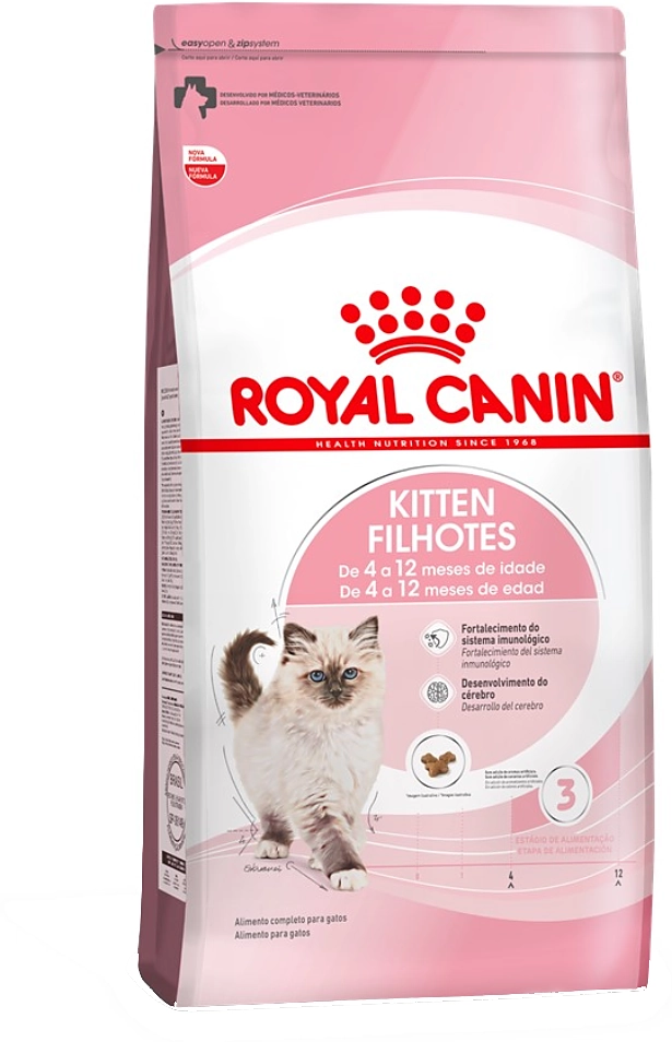 Ração Royal Canin Kitten para Gatos Filhotes com até 12 meses de Idade