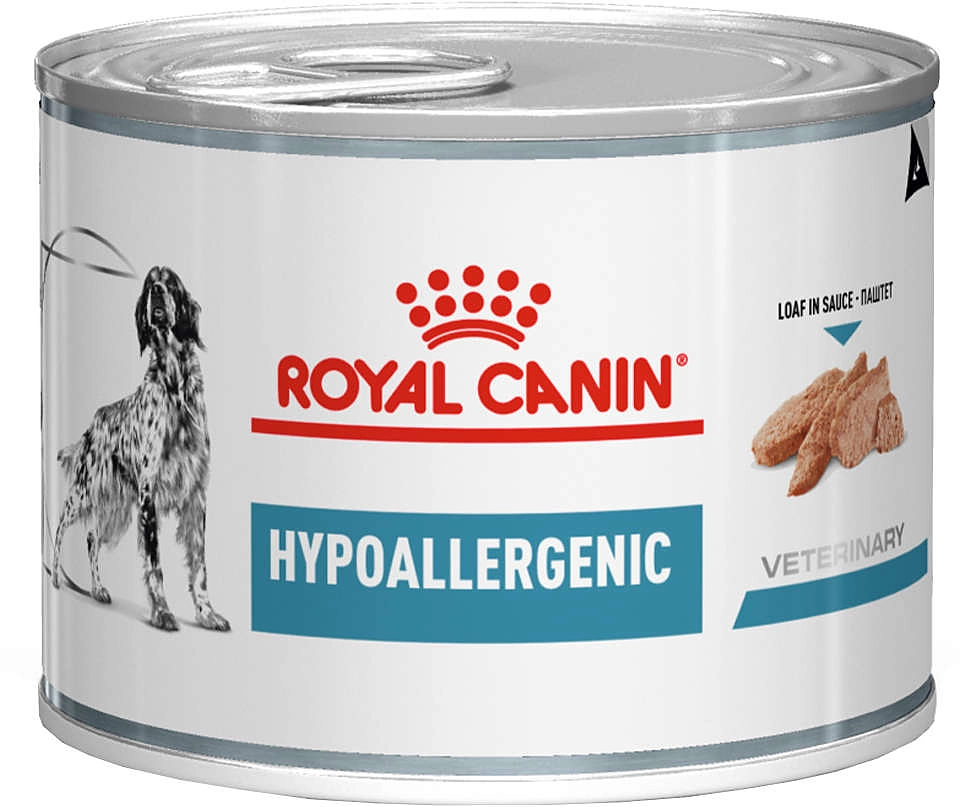 Ração Royal Canin Lata Canine Veterinary Diet Hypoallergenic Wet para Cães