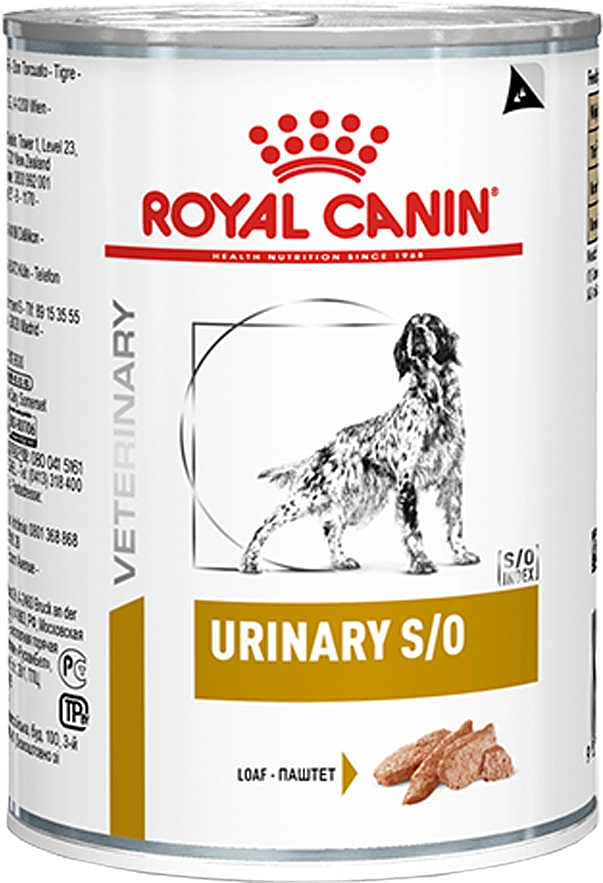 Ração Royal Canin Lata Canine Veterinary Diet Urinary S/O