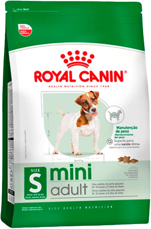 Ração Royal Canin Mini Adult para Cães Adultos de Raças Pequenas com 10 Meses ou mais