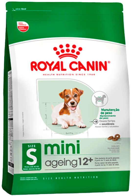 Ração Royal Canin Mini Ageing 12+ Cães Idosos de Raças Pequenas com 12 Anos ou mais