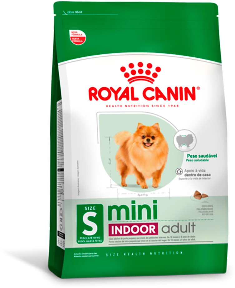Ração Royal Canin Mini Indoor Adult para Cães Adultos Raças Pequenas com 10 Meses ou mais