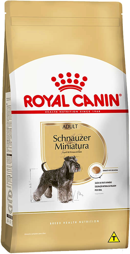 Ração Royal Canin Miniature para Cães Adultos da Raça Schnauzer