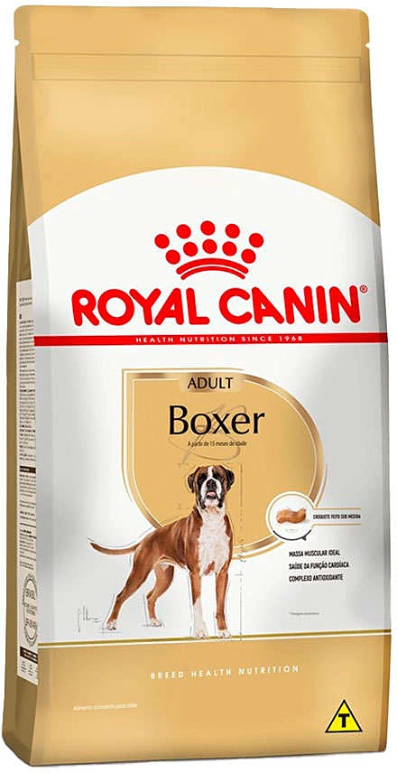 Ração Royal Canin para Cães Adultos da Raça Boxer - 10,1Kg