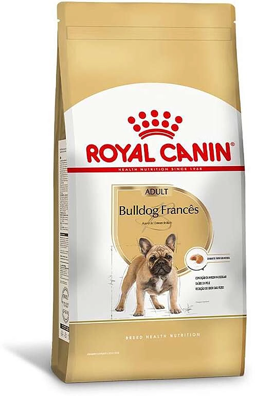 Ração Royal Canin para Cães Adultos da Raça Bulldog Francês