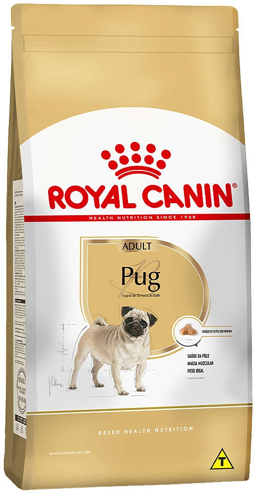 Ração Royal Canin para Cães Adultos da Raça Pug