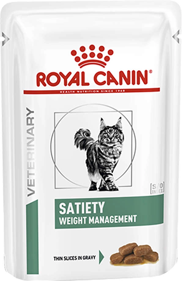 Raçâo Royal Canin Sachê Satiety Weight Management Para Gatos