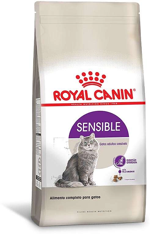 Ração Royal Canin Sensible para Gatos Adultos Sensíveis