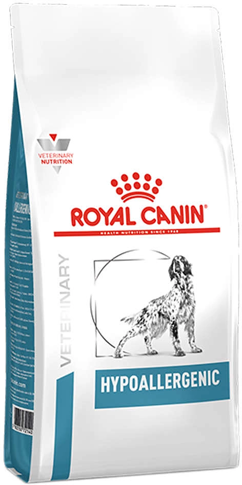 Ração Seca Royal Canin Canine Veterinary Hypoallergenic para Cães Adultos com Alergias
