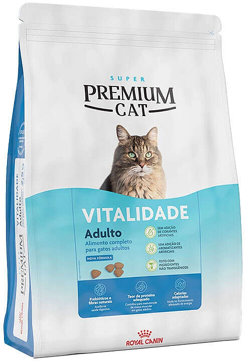 Ração Seca Royal Canin Premium Cat Vitalidade para Gatos Adultos