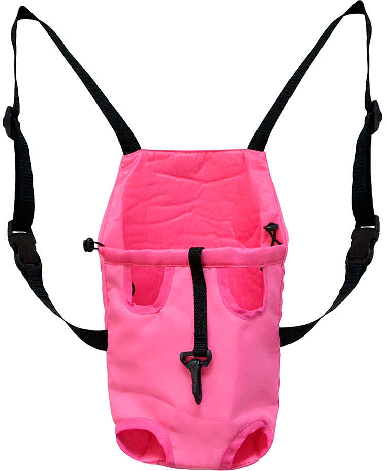 Bolsa de Transporte São Pet Frontal para Pets Rosa