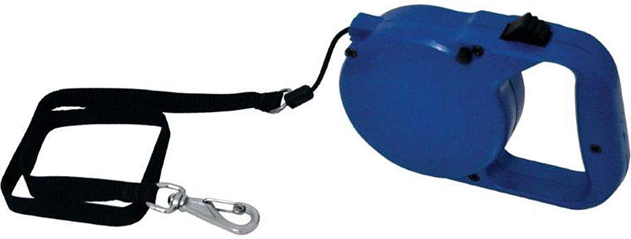 Guia Retrátil Azul para Cães