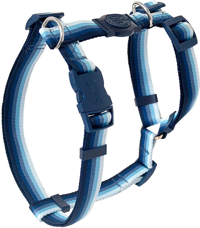 Peitoral Ajustável São Pet Degradê Azul