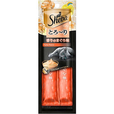 Petisco Sheba Cremoso Sabor Atum para Gatos Adultos