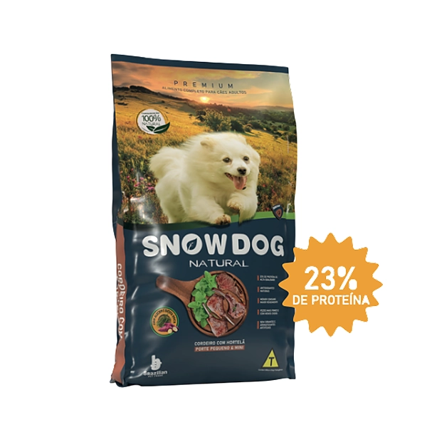 Ração Snow Dog Natural Cordeiro com Hortelã