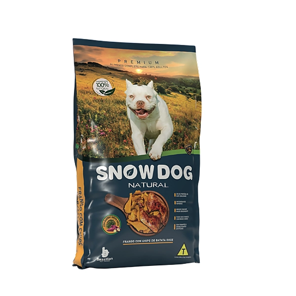 Ração Snow Dog Natural Frango com Chips de Batata-Doce