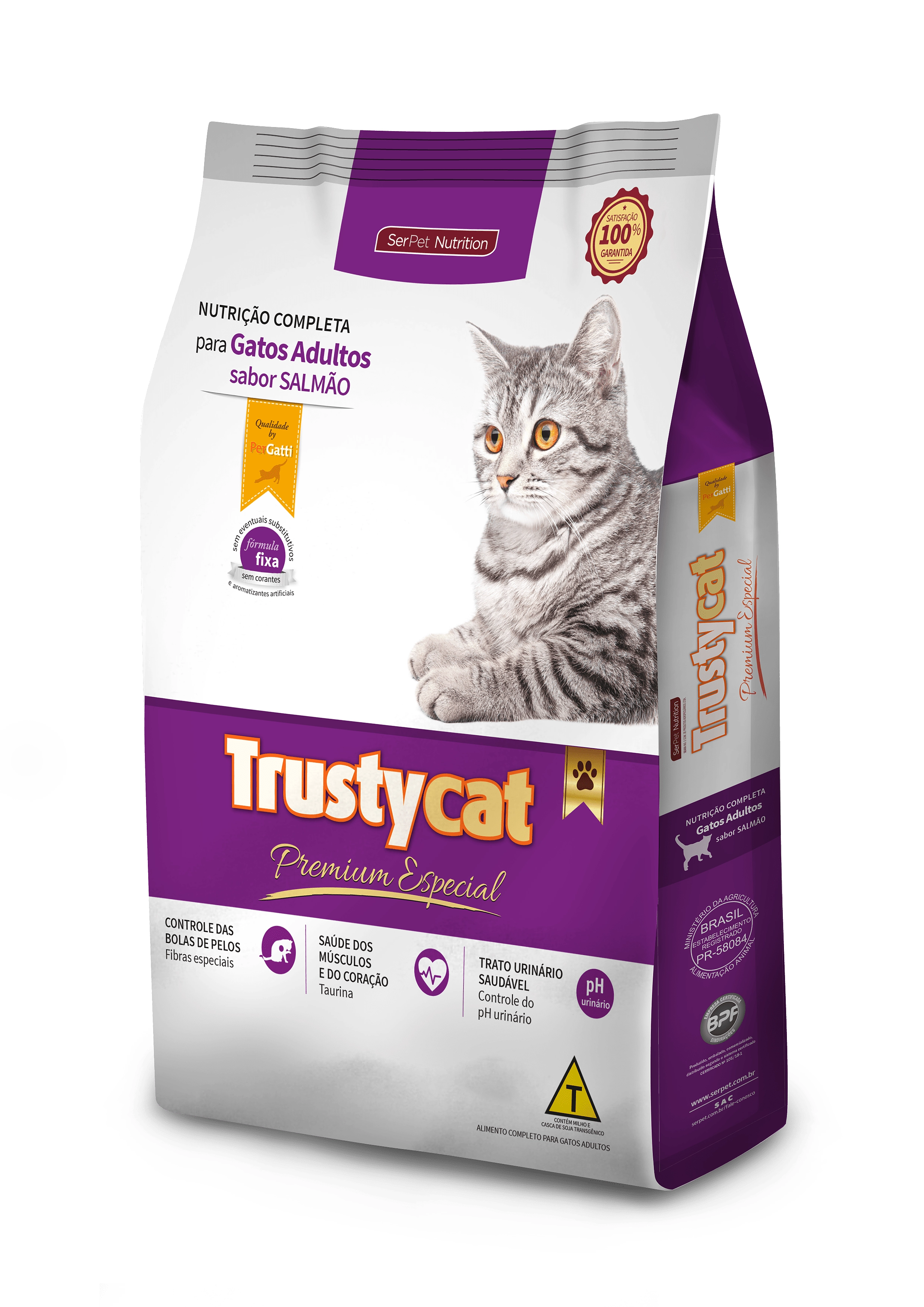 TrustyCat Adulto Salmão