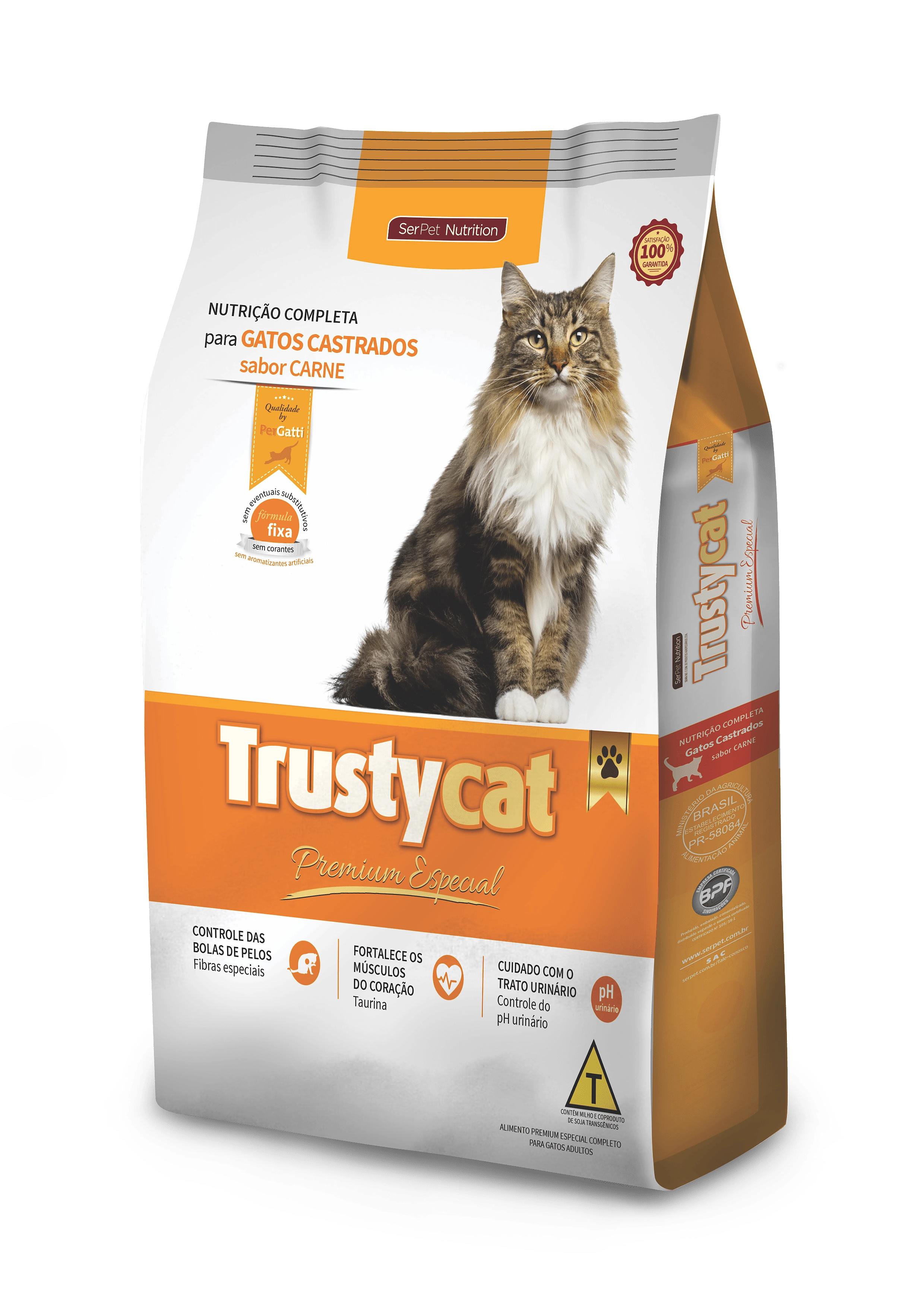 TrustyCat Castrados Carne