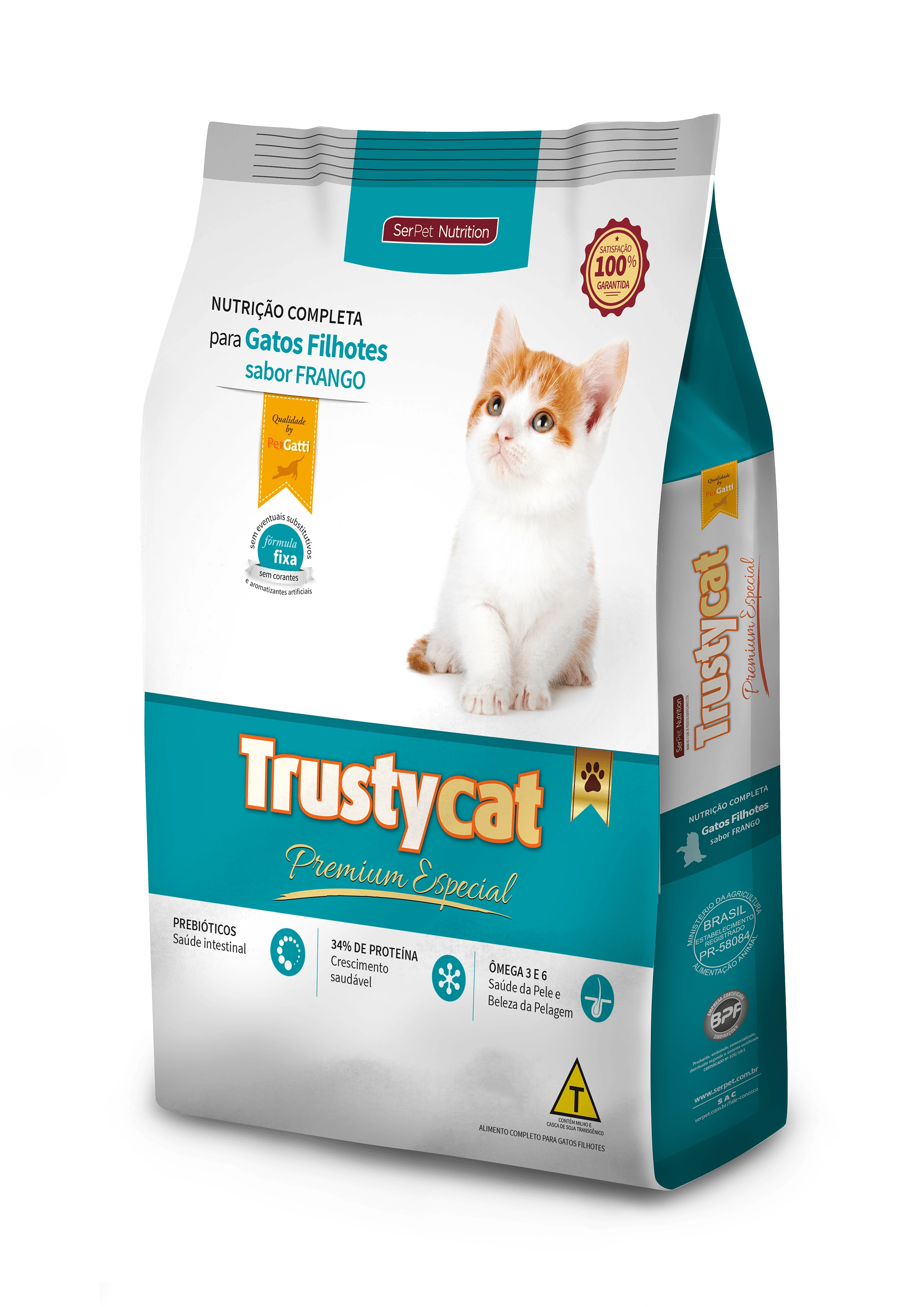TrustyCat Filhotes Frango