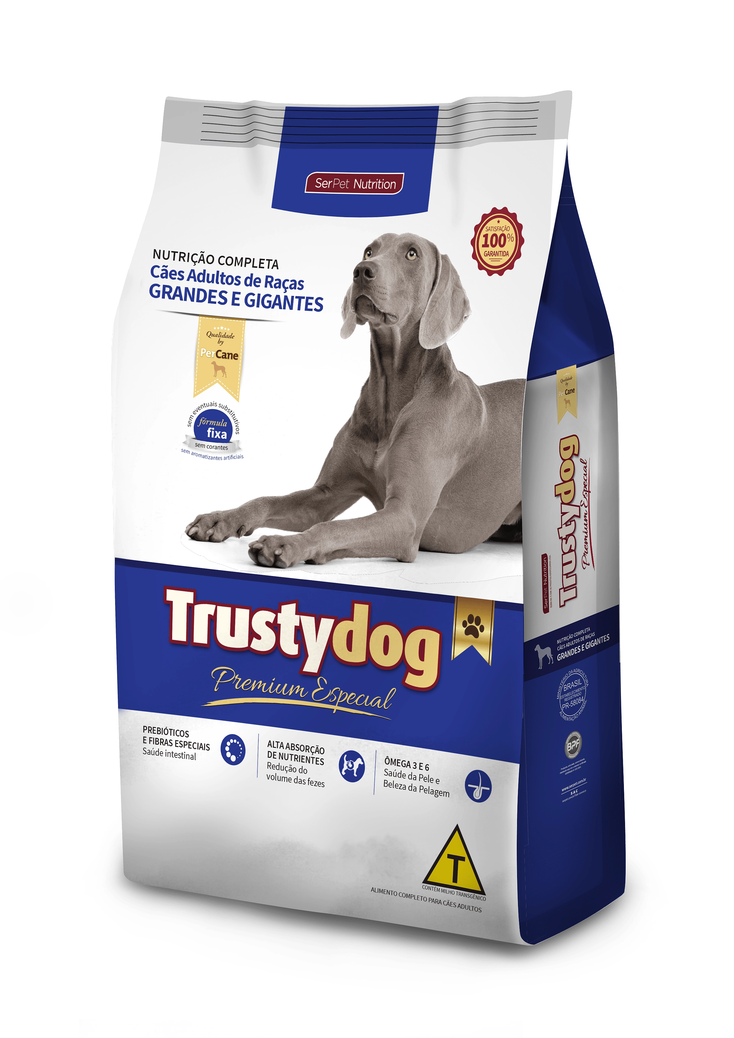 TrustyDog Adultos Raças Grandes e Gigantes