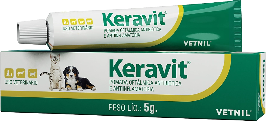 Pomada Oftalmologica Keravit Vetnil