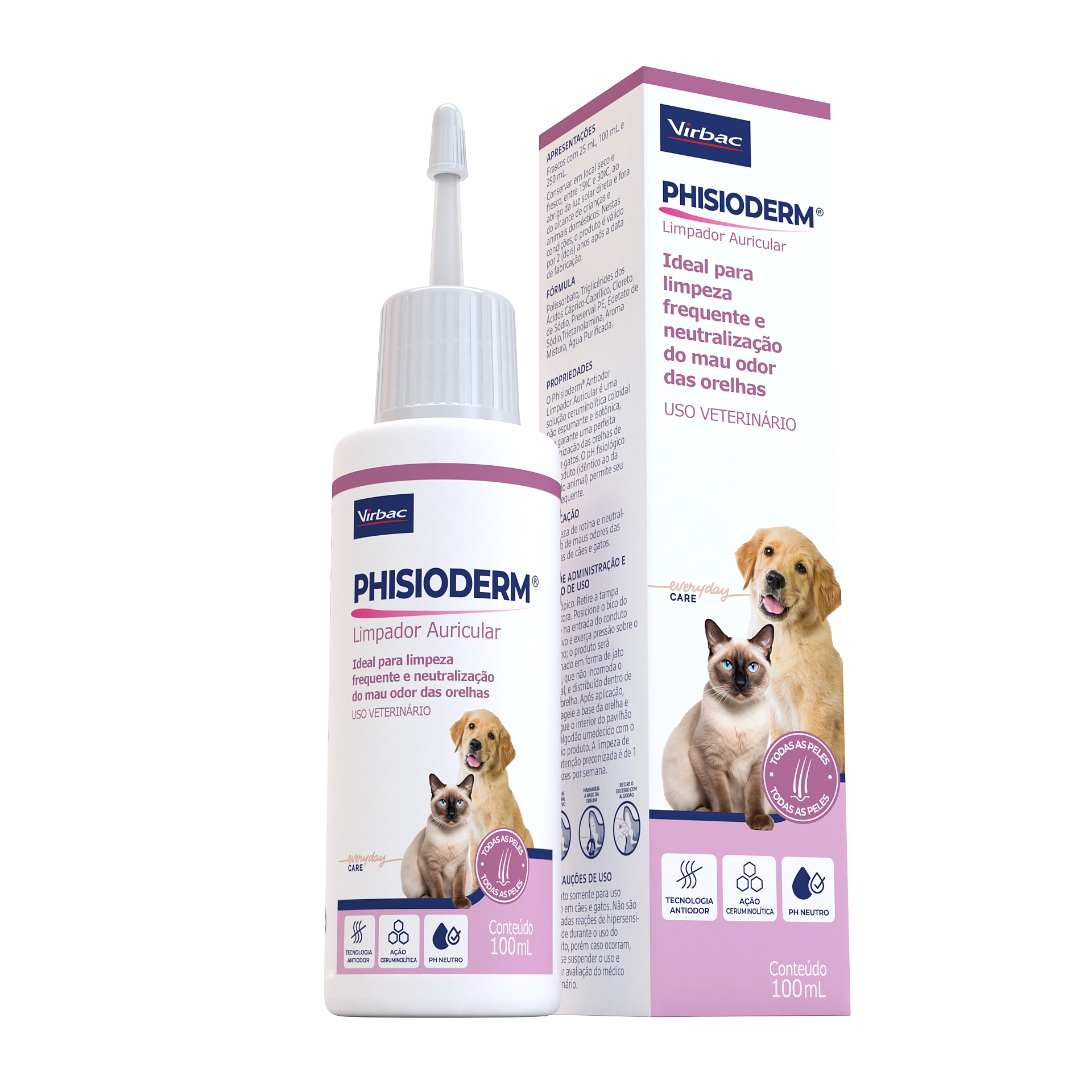 Phisioderm® Limpador Auricular